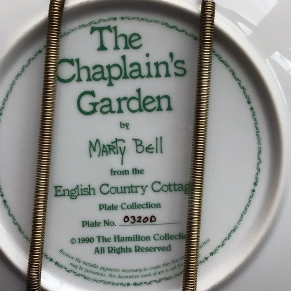 CHAPLAIN’S Garden Plate - Picture 3 of 7